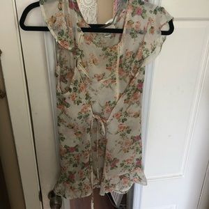 Light and cute floral top